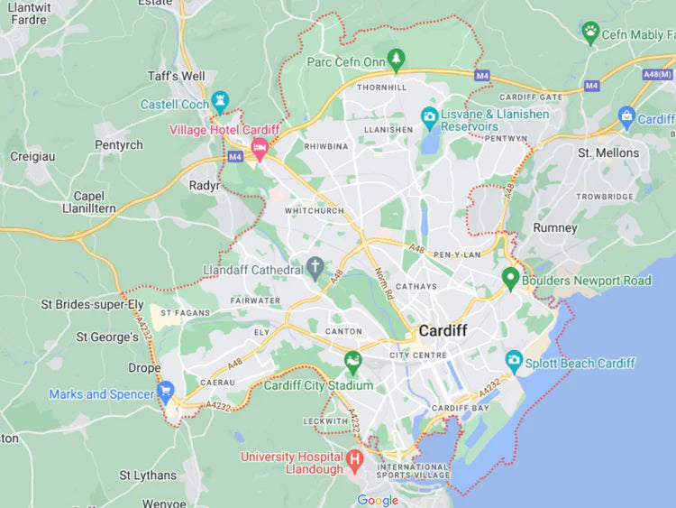 Cardiff based, Canton.